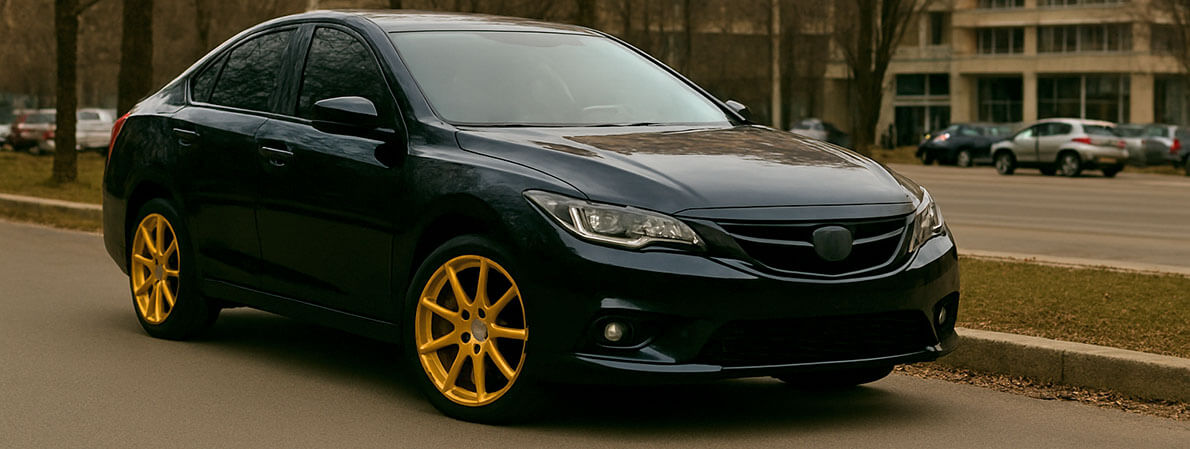 Золотые диски на автомобиле: это такой тренд или же лишняя роскошь